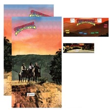 Sunset Riders Arcade Art Restoration Kit 4pc Side Art, Textured CPO & Marquee picture