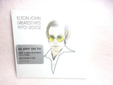 Elton John Greatest Hits 1970-2002 As Seen on TV 34 Hits 2 CD Set -- NEW SEALED picture