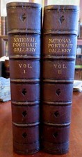 Famous Americans National Portrait Gallery 151 Portraits 1867 lovely 2 vol. set picture