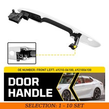 1-10X Front Left Door Handle Exterior White Fit Toyota Corolla Hatchback 2019-23 picture