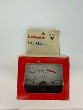 Vintage Lafayette VU Meter 99-51179 Audio Level Meter Panel Meter NOS picture
