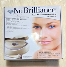 NuBrilliance At-Home Diamond Microdermabrasion System 5-Speed 110V White 30212D picture