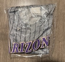 XL Arizona Diamondbacks AZ Dbacks 2001 World Series Throwback Jersey SGA 9/19/26 picture