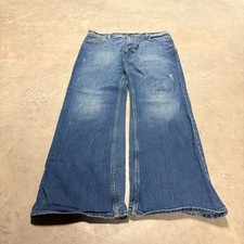 Arizona Men's Blue and Navy Jeans picture