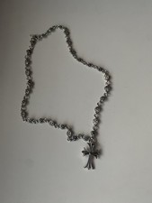Chrome Hearts Cross Pendant Necklace, 24 Inch / 60 CM Chain Cross Charm picture