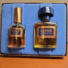 Vintage After Shave Cologne Revlon CHAZ  With Box. NOS. picture