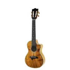 Big Island KSX-CTG Concert Ukulele Curly Koa Slotted Head Used picture