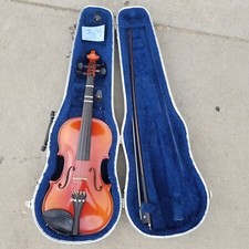 Vintage Karl Knilling Violin NEEDS REPAIR 3/4 w/ Case picture