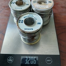 Reliacor #11  WRMAP2 60Sn/40Pb  Alpha Solder 3.2 Lb. Total Weight 60/40 Solder picture