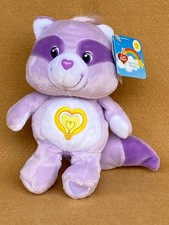 Care Bears 2003 Bright Heart Raccoon NEW 8 inch 20th Anniversary Edition picture