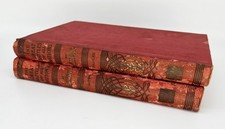 Antique 1898 Great Battles of All Nations Archibald Wilberforce Illus Books 1+2 picture