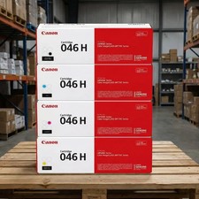 Canon 046H Toner 4-Pack | Black Cyan Magenta Yellow | For MF733Cdw MF731Cdw picture