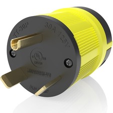 NEMA TT-30P Male Plug Replacement Cord Connector Heavy Duty RV Generator TT30P picture