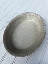 Very Stained Ironstone Oval Serving Dish picture