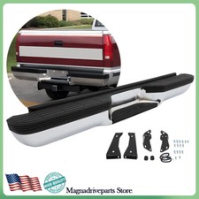 Chrome Steel Rear bumper For 1988-2000 Chevy Silverado GMC Sierra C/K 1500 2500 picture