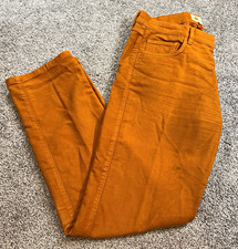 The Territory Ahead Men's Brown Solid Canvas Straight Flat Front 5-Pocket 35 picture