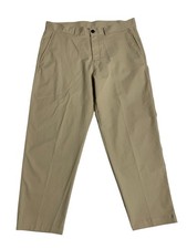 Lululemon Relaxed-Tapered Smooth Twill Trouser Mens Brown Pant LM5AN1S picture