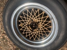 1982-92 Firebird Trans Am GTA Spider gold mesh rim OEM 16x8 Vintage FRONT RIM picture