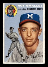 1954 Topps #231 Roy Smalley Braves VG *9v picture
