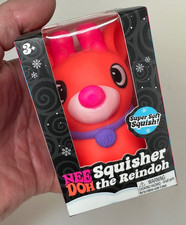 Schylling *ORANGE* NeeDoh Squisher the Reindoh Unreleased Rare Squishy picture