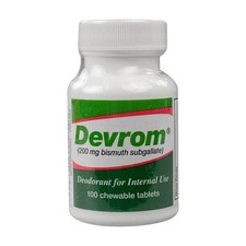 Devrom 200mg Bismuth Subgallate Internal Deodorant -100 Tabs picture