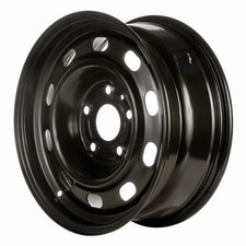 Refurbished Painted Black Steel Wheel 17 x 7 picture