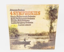 Brahms 4 SYMPHONIES Claudio Abbado Deutsche Grammophon LP Box Set, New, Sealed picture
