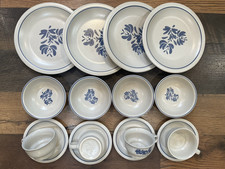 16 Pfaltzgraff YORKTOWNE 4 ea Dinner Plates Cereal Bowls Soup Cups Saucers Mugs picture