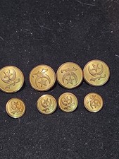 Shriners (Ancient Arabic Order of the Nobles of the Mystic Shrine) Buttons picture