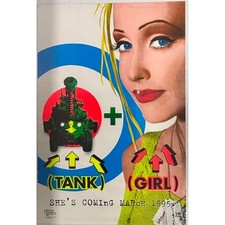 1994 “Tank Girl” 27” x 40” Silkscreen Movie Poster Only 25 Made picture
