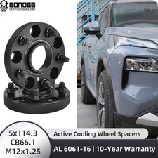 4X BONOSS Nissan 5x114.3 Wheel Spacers 20mm for  Rogue X-Trail T32 T33 Qashqai picture
