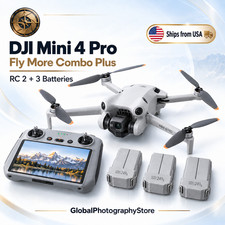 DJI Mini 4 Pro Fly More Combo Plus+DJI RC 2,Drones w/ Camera 4K,135M Flight Time picture