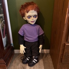 2004 Seed of Chucky Spencers Gifts GLEN 24'' Good Guy Doll Chucky Child's Play picture