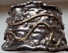 Vintage sterling silver 925 cuff bracelet picture