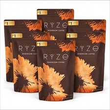 6 Pack Organic Ryze Mushroom Coffee 30 SERVINGS Instant Coffee New  picture