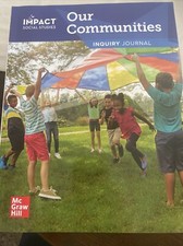 IMPACT Social Studies: Our Communities, Grade 3, Inquiry Journal picture