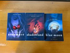 Alyson Noël The Immortals Paperback Book Lot Evermore Shadowland Blue Moon picture