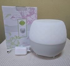 Scentsy FLEUR GRAY DELUXE DIFFUSER Essential Oil Color changing LED Rainbow picture