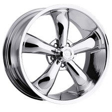 Vision American-Muscle 142 Legend 18x8.5 5x120.65 -6 Chrome Wheel Rim picture
