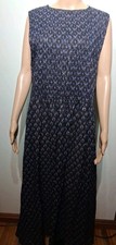 ACACIA Women's Lyla  Cotton Sleeveless Maxi Dress In Wisteria Size S NWT picture