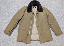 vintage EDDIE BAUER parka GOOSE DOWN shearling mouton M coat jacket 1970s 1980s picture
