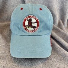 47 Brand St Louis Cardinals Cooperstown Light Blue Strapback Hat MLB T19 picture