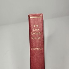 The Later Lollards 1414-1520 by John Thompson 1965 ExLib Oxford Historical HC picture