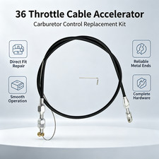 1PC 36inch Black Adjustable Car Modified Throttle Cable Accelerator Cable picture