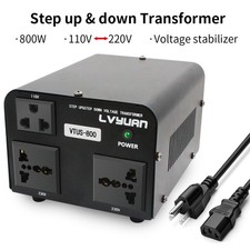 800W 110V/220V Voltage Transformer Converter Step Up & Down for US EU Used picture
