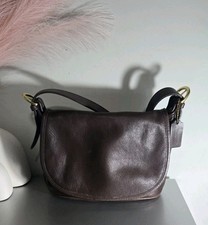 Vintage Coach 4150 Mahogany Leather Legacy Flap Crossbody Bag Costa Rica picture