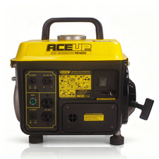 Aceup Energy 1200W Gas Powered Generator Small Portable Low Noise 900W Rated New picture