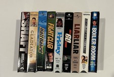 9 Vintage  1980s - 1990’s VHS Movies Boiler Room Fight Club Friday picture