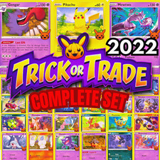 Pokémon 2022 Trick or Trade COMPLETE SET (30 Cards) Halloween NM +  picture