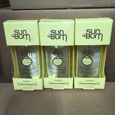 (3) Sun Bum Revitalizing Protect & Repair Oil New In Packaging 1.7 fl oz Each picture